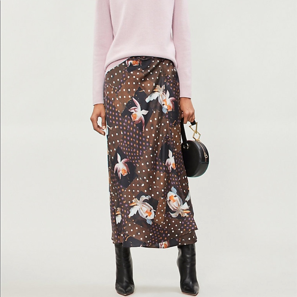 Topshop Orchid Maxi Skirt - Picture 4 of 6